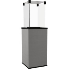 KRATKI Plynový ohřívač PATIO sklo / slinutý křemen FILO ARGENTO